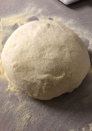 Une photo de Pâte à pizza pan comme au dominos