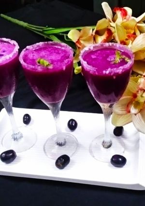 A picture of Jamun Slush.