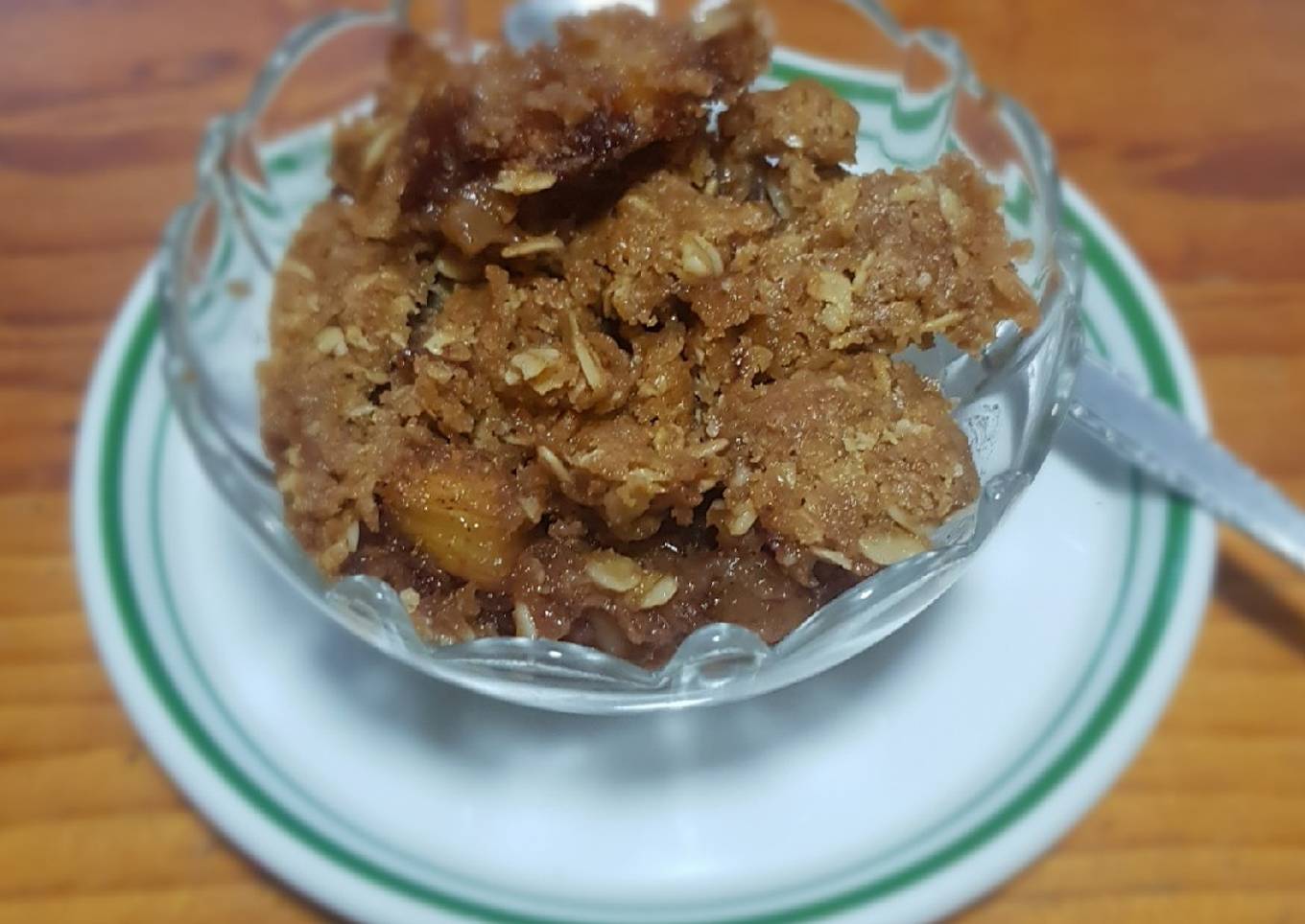 Crumble de piña