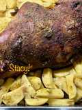 Mediterranean-Style Roasted Leg of Lamb