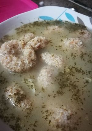 صورة لوصفة شوربة كبة الراهب