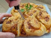 Una foto de sobras masa pizza