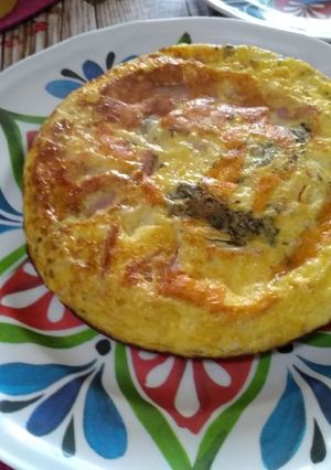 Foto de Omelete de peito de peru e queijo