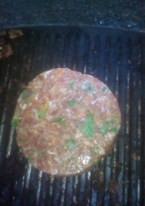 Una foto de Hamburguesa casera