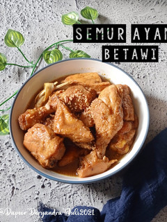 Foto resep Semur ayam Betawi