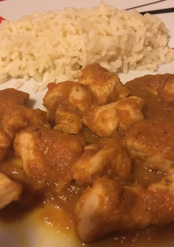 Una foto de Pollo a la cerveza