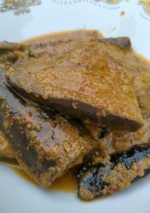 Foto resep Rendang terong ungu