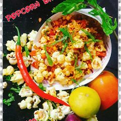 A picture of Popcorn bhel.