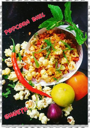 A picture of Popcorn bhel.