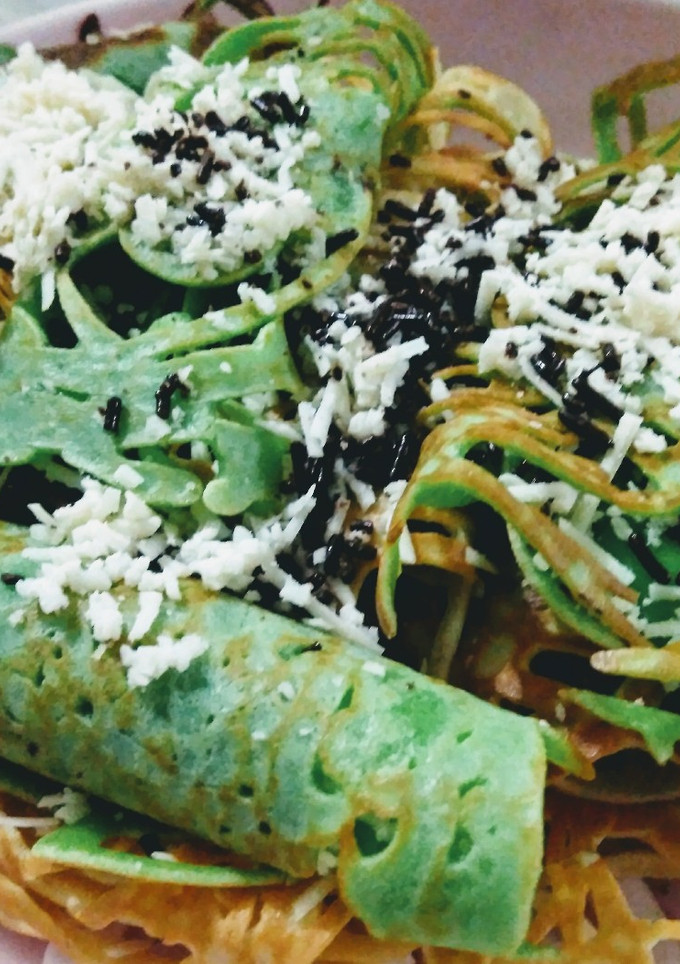 Foto resep Kue Jaring Laba-laba