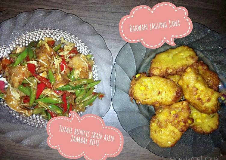 Langkah Mudah untuk memasak Tumis ikan jambal roti pedas yang mudah