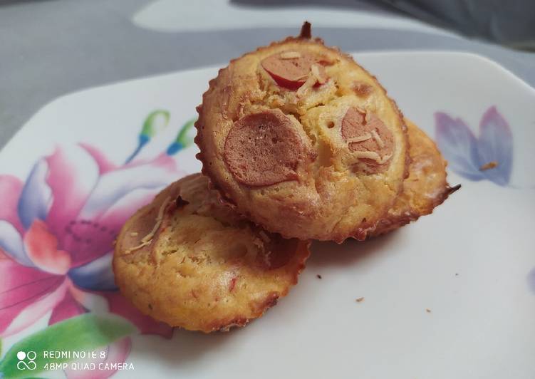 Muffin sosis sayur gurih (bisa untuk MPASI GTM)