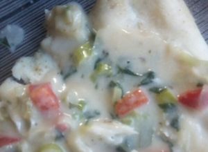 Foto principal de Pejerrey al horno con verduras