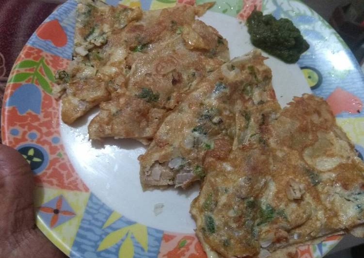 Egg 🍳 Parantha(2 types)