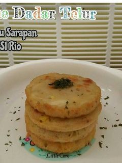 Foto resep Kue Dadar Telur Mpasi telur