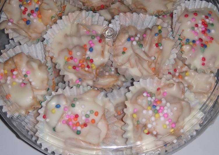 Langkah Mudah untuk Membuat Cornflake coklat putih, Sempurna