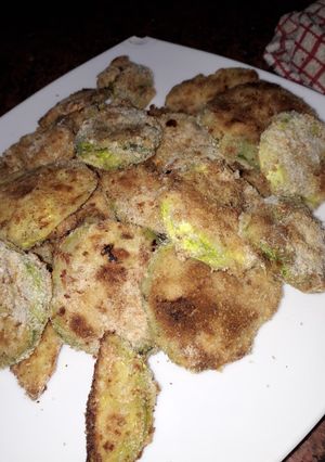 Una foto de Milanesas de zapallito