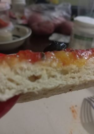 Una foto de Pizza vegana 2024