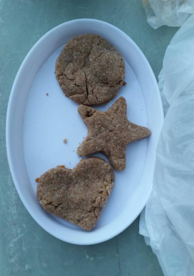 Una foto de Cookies de vainilla con harina integral