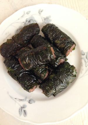 Hình của món Chả xương sông.