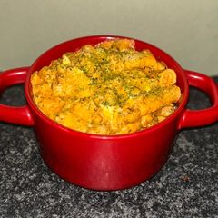 A picture of Spicy pasta sauce.