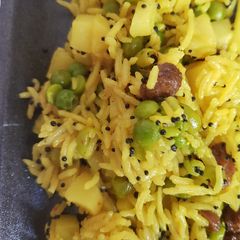 A picture of Tahari veg biryani.