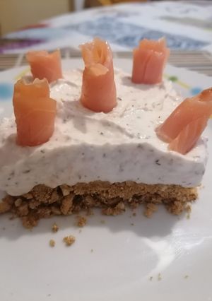 Foto di Cheesecake al salmone