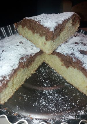 Una foto de Torta mármolada fácil riquísima