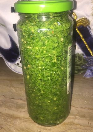 A picture of How to save green chillies.