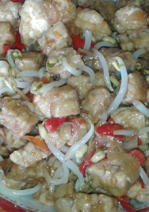 Foto resep Tumis T³(Tempe,Tahu,Toge) crispy