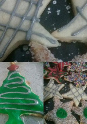 Una foto de Masitas secas navideñas fáciles 🎄