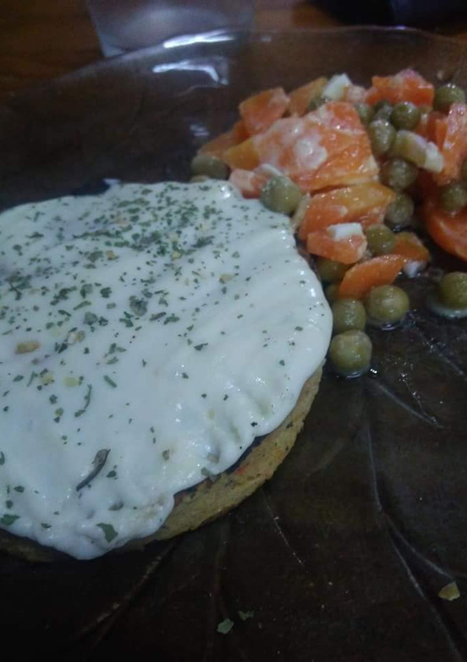 Una foto de Hamburguesas caseras de garbanzos