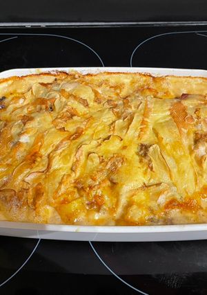 Une photo de Gratin de pommes de terre campagnard au Mont d’or