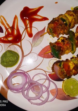 A picture of Paneer tikka.