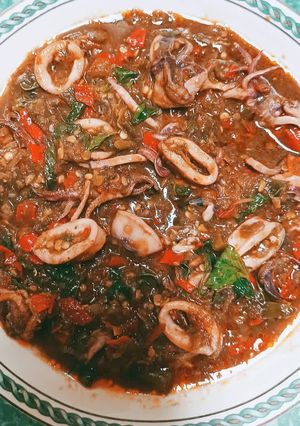 Foto resep Cumi Sambal Kemangi