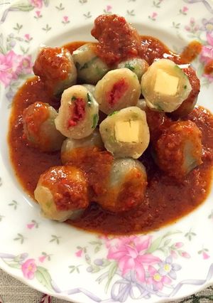 Foto resep Cilok isi keju dan kornet