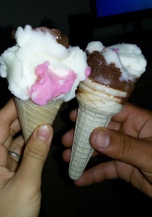 عکسی از دستور بستنی سنتی و خوشمزه