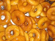 Una foto de rosquita glaseadas