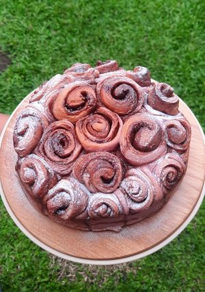 Foto resep Cinnamon Roll Ubi Ungu