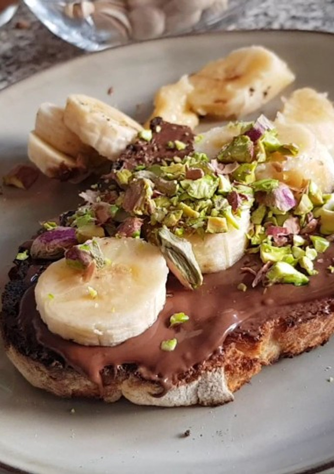Una foto de Tostada dulce