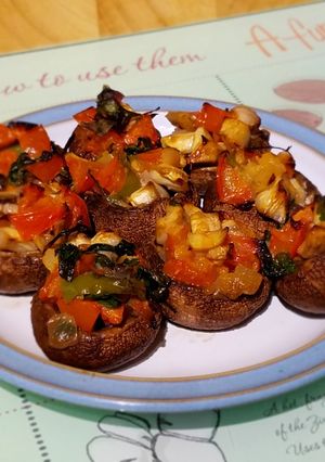 Foto di Funghi ripieni