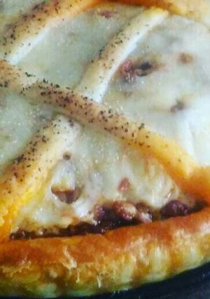 Una foto de Pastel de carne y bechamel