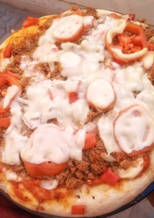 A picture of Homemade Pizza.