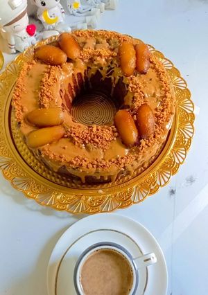 صورة لوصفة كيكة الرطب اللذيذة