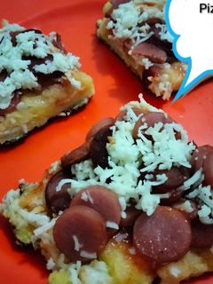 Foto resep Pizza Roti Tawar