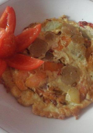 Foto resep Omlet special cha