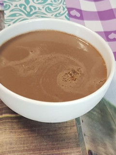 Una foto de Panna cotta de café