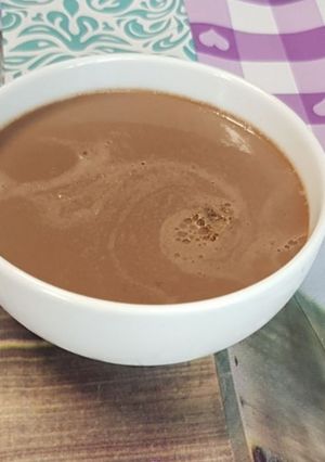 Una foto de Panna cotta de café