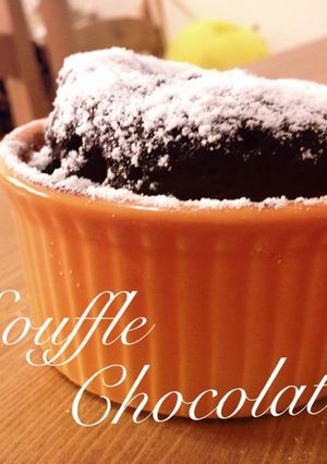 [簡易微波] 巧克力舒芙蕾 Chocolate Souffle 的食譜成品照片