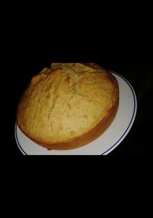 A picture of Pineapple cake(no oven).